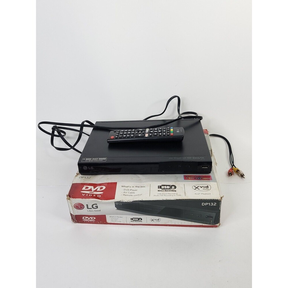 LG DP122 DVD/CD Player With Box